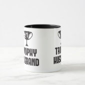 Trophy echtgenoot grappige bruiloft & verjaardagsc mok (Midden)