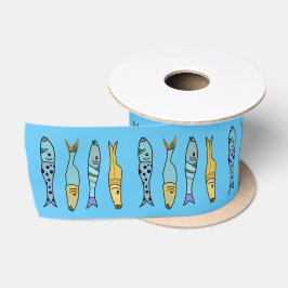 Trophy Fish Satijnen Lint