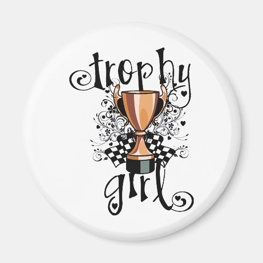 Trophy Girl Magneet (Voorkant)