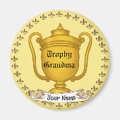 Trophy Grandma Magneet (Voorkant)