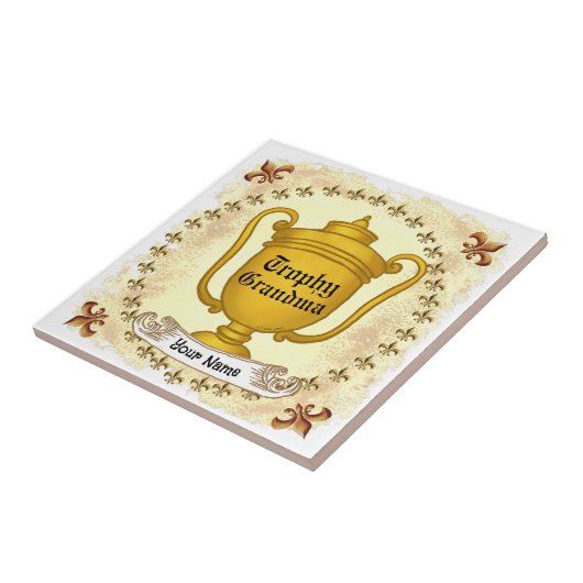 Trophy Grandma Tegeltje (Zijkant)
