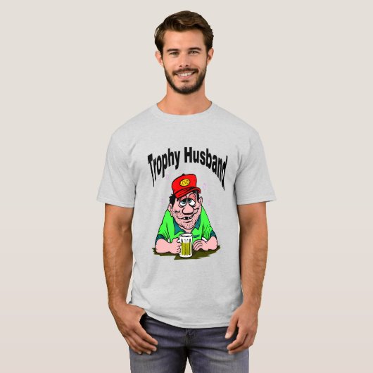 Trophy Husband 1 T-Shirt (Voorkant volledig)