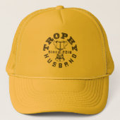 Trophy Husband 2016 Trucker Hat Trucker Pet (Voorkant)