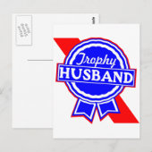 Trophy Husband Briefkaart (Voorkant / Achterkant)