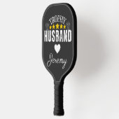 Trophy Husband: een leuke en gepersonaliseerde Pickleball Paddle (Links)