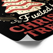 Trophy Husband Fueled By Christmas Tree Cakes Funn Poster (Hoek)