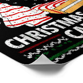 Trophy Husband Fueled By Christmas Tree Cakes Funn Poster (Hoek)