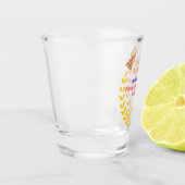 Trophy Husband Fueled by Christmas Tree Cakes Shot Glas (Links)