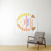 Trophy Husband Fueled by Christmas Tree Cakes Wandkleed (In Situ (horizontaal))