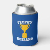 Trophy Husband Funny Blikjeskoeler (Blikje Voorkant)