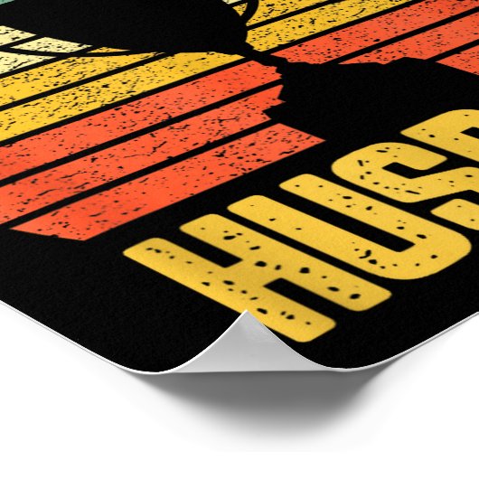 Trophy Husband Funny For Cool Father Or Dad  Poster (Hoek)