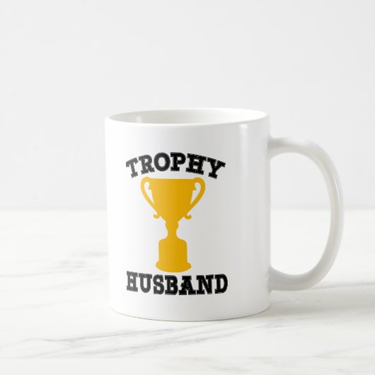 Trophy Husband Funny Koffiemok (Rechts)