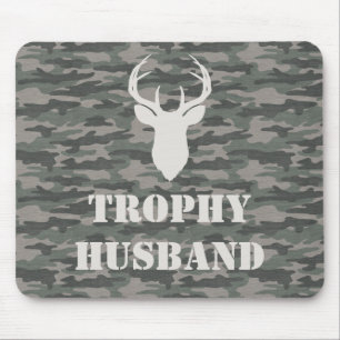 Trophy Husband Funny Mannen Gift Muismat