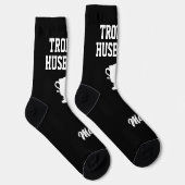 Trophy Husband gift socks with custom name Sokken (Rechts)