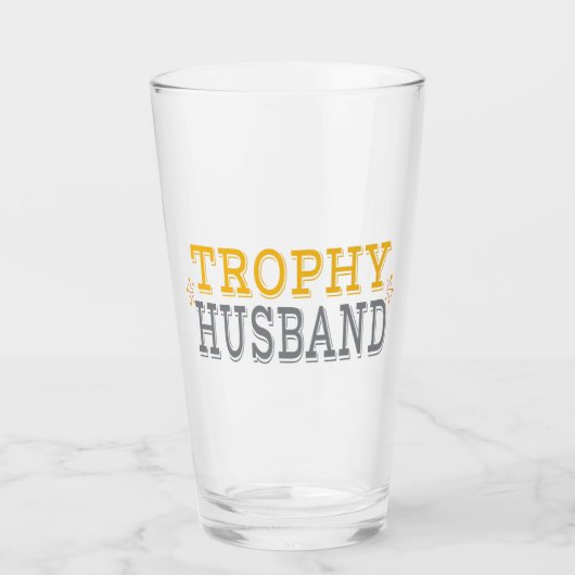 Trophy Husband Glas (Voorkant)