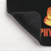 Trophy Husband, grappig+mannen+giften Muismat (Hoek)