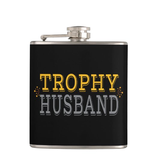 Trophy Husband Heupfles (Voorkant)