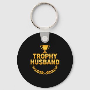 Trophy Husband Huwelijksjubileum Sleutelhanger