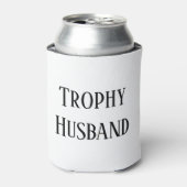 Trophy Husband kerstcadeautje Koelbox Blikjeskoeler (Blikje Voorkant)