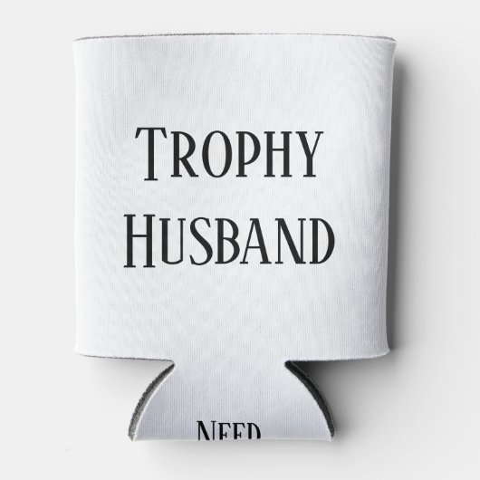Trophy Husband kerstcadeautje Koelbox Blikjeskoeler (Voorkant)
