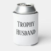 Trophy Husband kerstcadeautje Koelbox Blikjeskoeler (Blikje Achterkant)