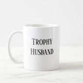 Trophy Husband kerstfeestdag cadeautjes koffie Mok (Links)