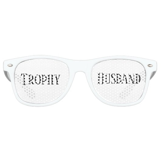 Trophy Husband Kerstfeestdag Cool Shades Retro Zonnebril (Voorkant)