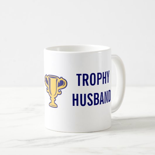 Trophy Husband Koffiemok (Voorkant rechts)