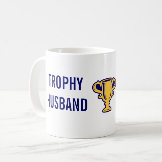 Trophy Husband Koffiemok (Voorkant links)