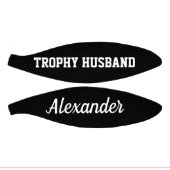 Trophy Husband Mini basketbal voor getrouwde bruom (Panelen)