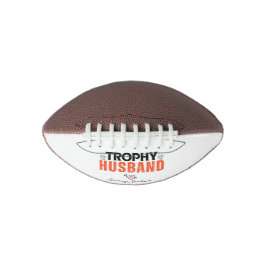 Trophy Husband Mini Football: een plezier en perso American Football