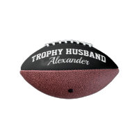 Trophy Husband mini football gift getrouwde mannen