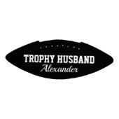 Trophy Husband mini football gift getrouwde mannen (Paneel)