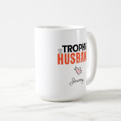 Trophy Husband Mok: het perfecte cadeau voor hem Koffiemok (Voorkant rechts)