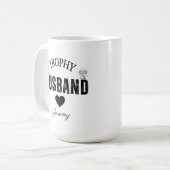 Trophy Husband Mok: het perfecte cadeau voor hem Koffiemok (Voorkant links)