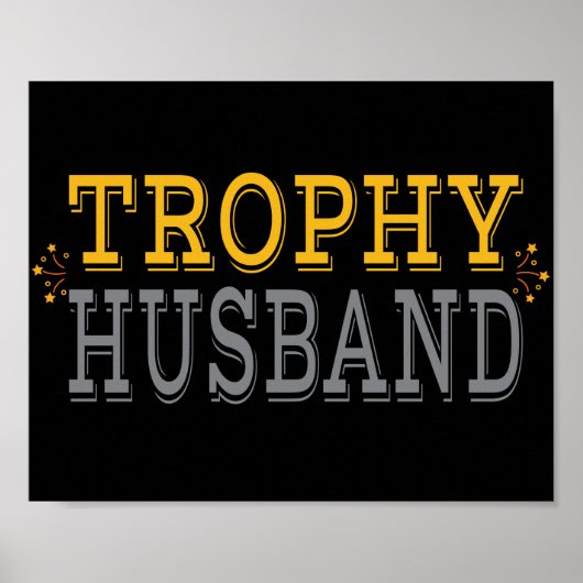 Trophy Husband Poster (Voorkant)