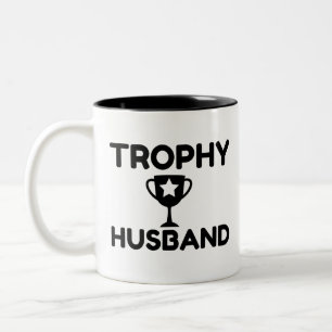Trophy Husband Tweekleurige Koffiemok
