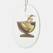 Trophy Keramisch Ornament (Links)