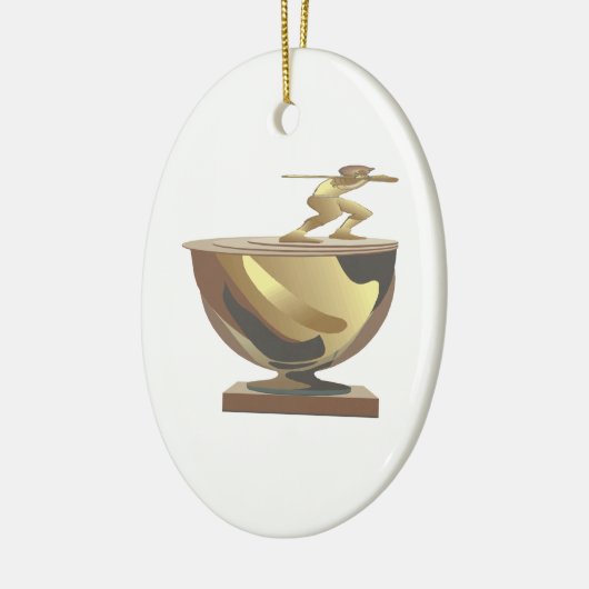 Trophy Keramisch Ornament (Links)