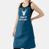 Trophy-man grappig cadeau voor mannen jachtcadeau schort (Insitu)