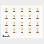 Trophy Ronde Sticker (Vel)
