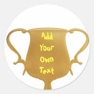 Trophy Ronde Sticker