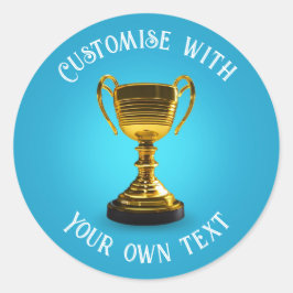 Trophy Ronde Sticker