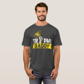 Trophy Vader Award Beste Pap Jongen T-shirt (Voorkant volledig)