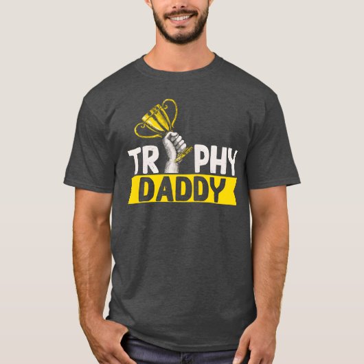 Trophy Vader Award Beste Pap Jongen T-shirt (Voorkant)