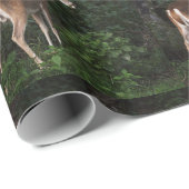 Trophy White Tail Buck in Velvet Cadeaupapier (Rol Hoek)