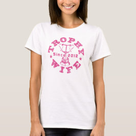 Trophy Wife 2012 Roze T-shirt