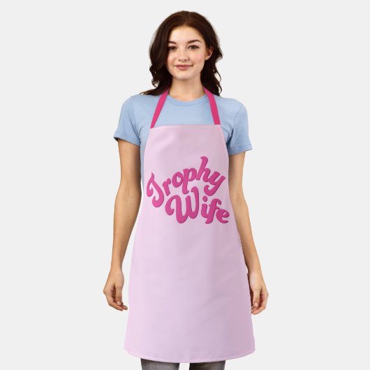 Trophy Wife Apron Schort (Gedragen)