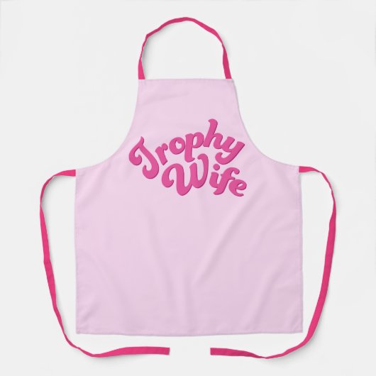 Trophy Wife Apron Schort (Voorkant)