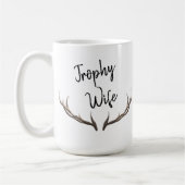 Trophy Wife Horns plezier Koffiemok (Links)